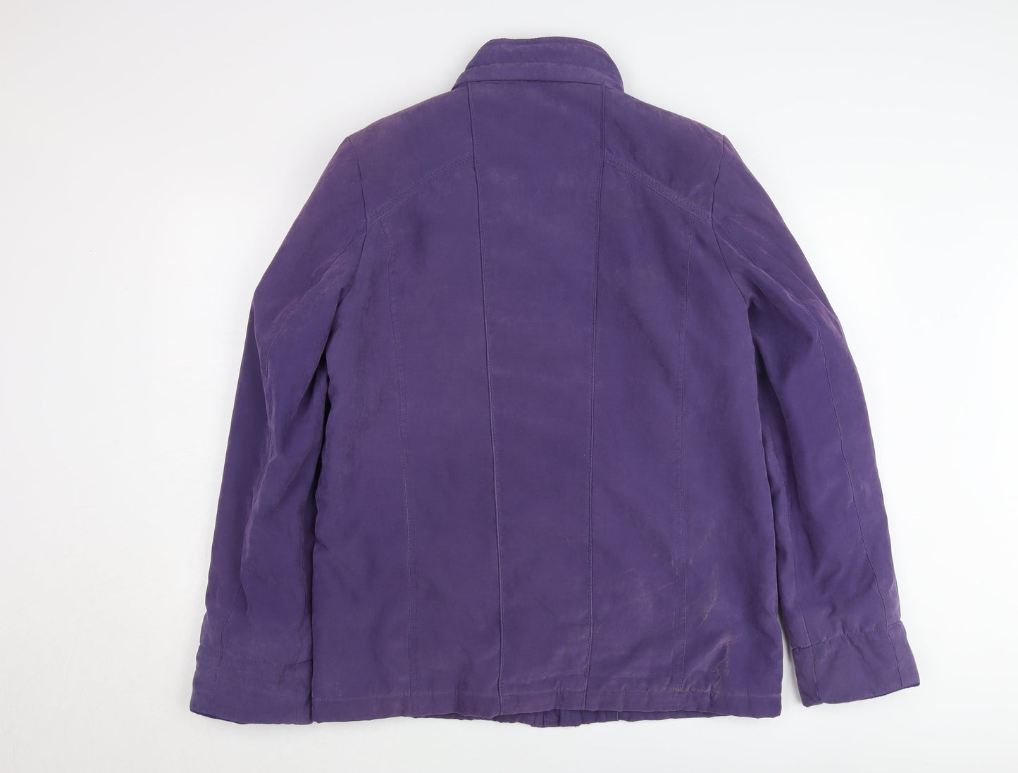 EWM Women's Purple Mid-Length Jacket Size 12
