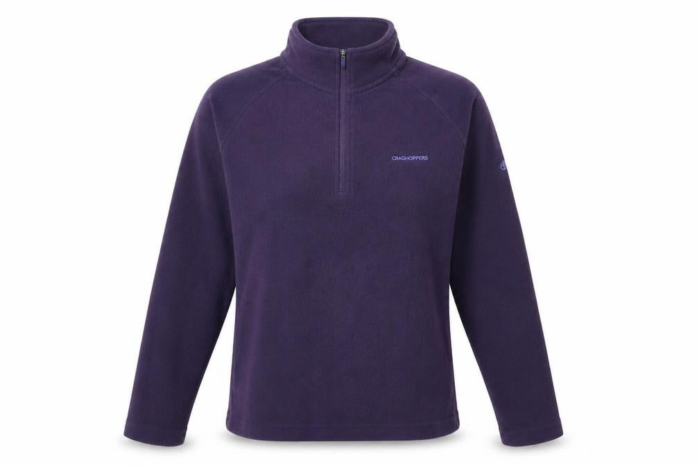 Craghoppers Unisex Purple Pullover Fleece Sweatshirt Size 8