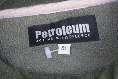 Petroleum Men's Green Pullover Fleece Sweatshirt XL