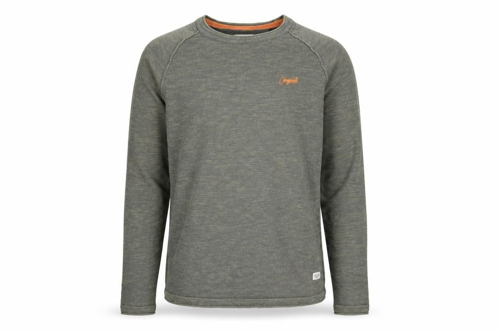 Jack & Jones Men's Green XL Cotton Pullover Jumper