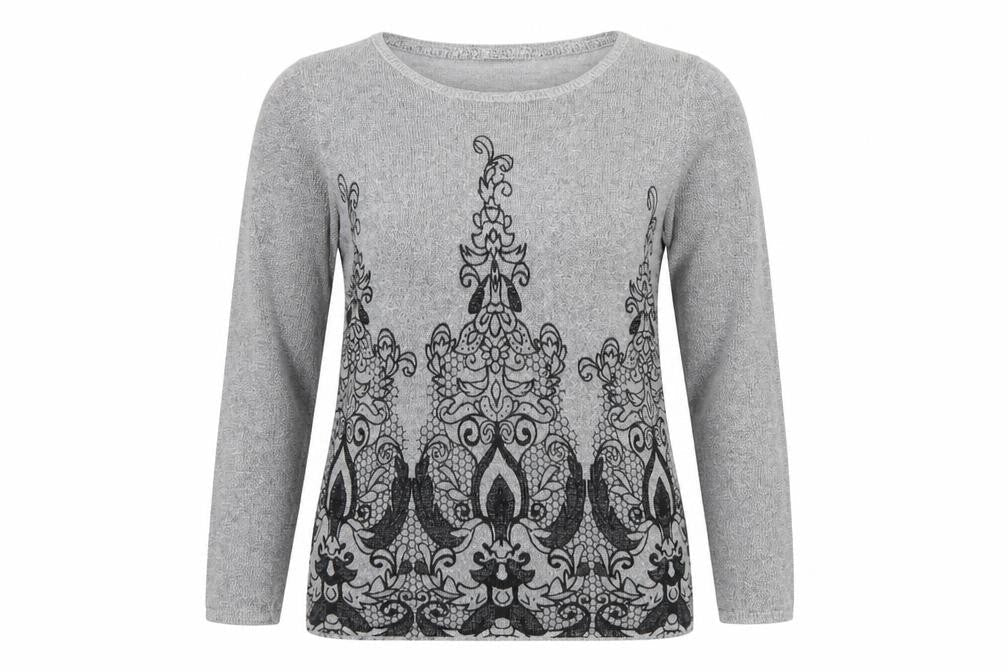 Monsoon Women's Grey Pullover Jumper Size 10
