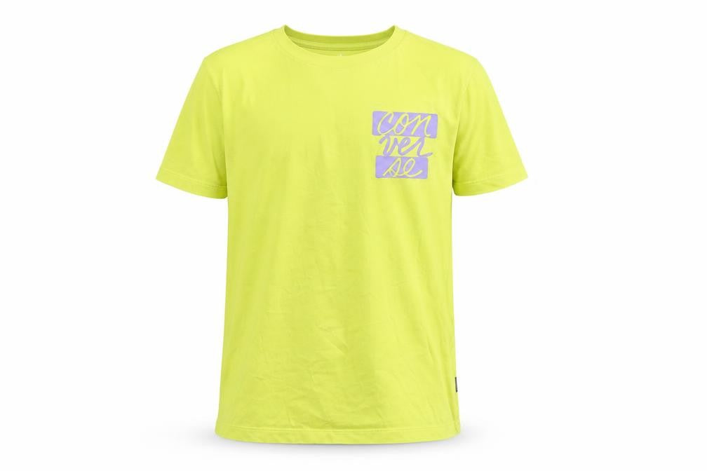 Converse Boys Green T-Shirt Size S Casual Crew Neck