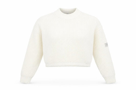 Urban Outfitters Women's XS White Chunky Knit Pullover Jumper