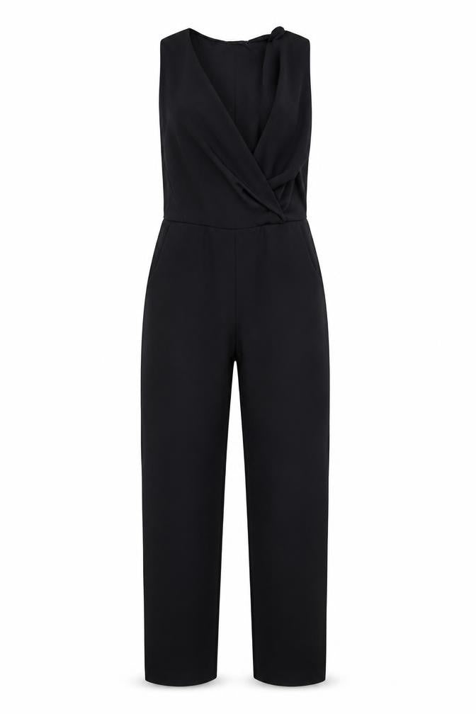PRETTYLITTLETHING Women's Black Jumpsuit Size 10 Party Wear