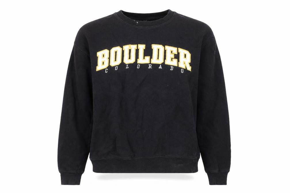 Vail Resort Wear Unisex Black Sweatshirt M