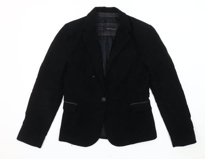 Additional front view of Zara Basic Women's Black Blazer, size 14