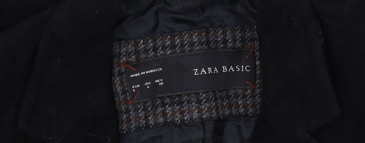 Zara Basic Women's Black Blazer Size 14