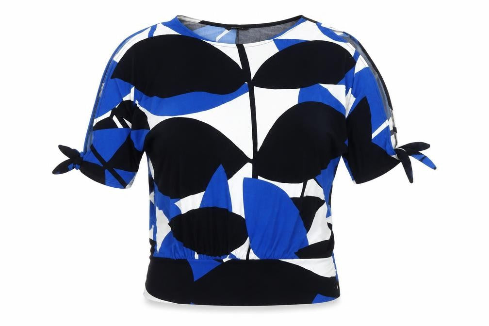Roman Women's Multicoloured Geometric Blouse Size 12
