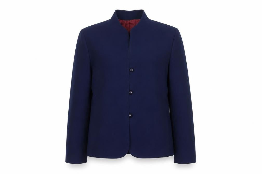 Pandora Women's Blue Blazer, Size 14, Lined, Classic Fit