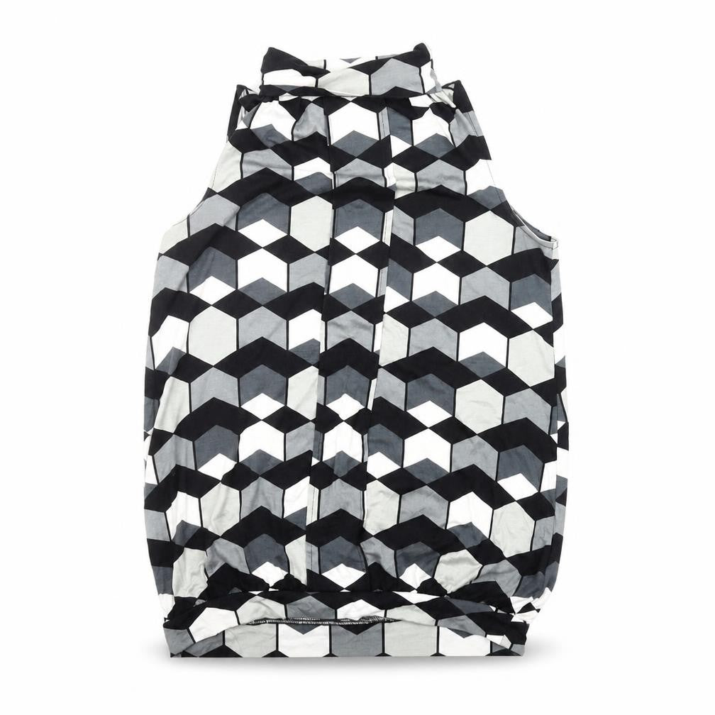 Next Women's Multicoloured Geometric Tank Top Size 10