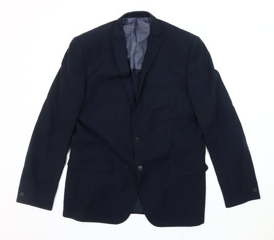 Red Herring Men's Blue Blazer 42R Fit Jacket