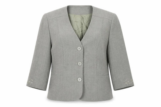 Brandtex Women's Grey Blazer Size 12