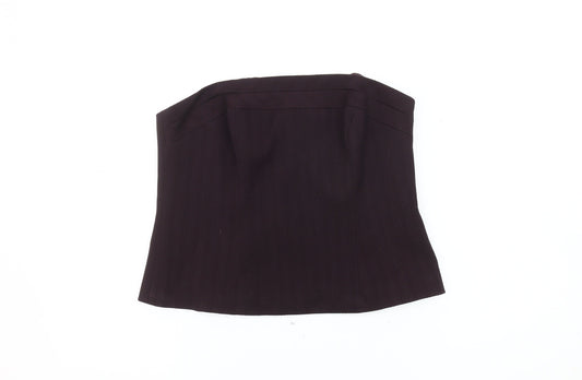 Next Women's Brown Strapless Top Size 14
