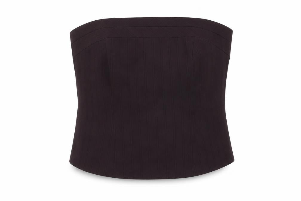 Next Women's Brown Strapless Top Size 14