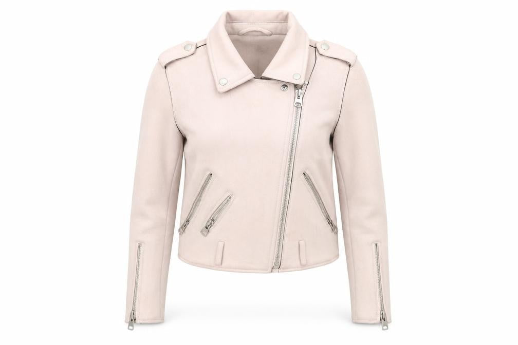 Zara Women's Beige XS Motorcycle Jacket