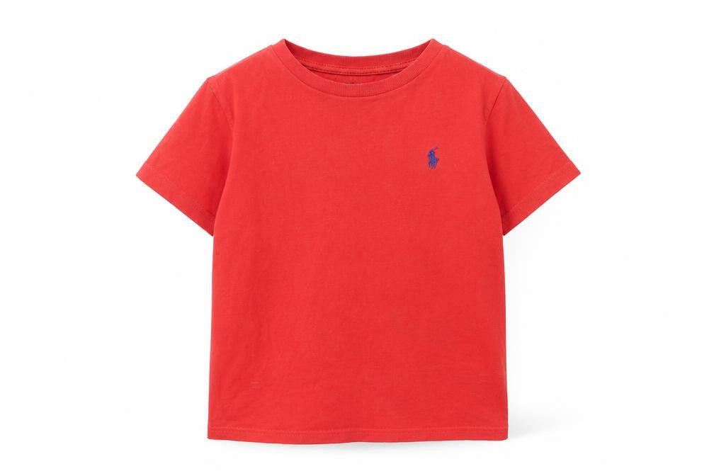 Ralph Lauren Boys Red T-Shirt 6 Years Casual Cotton