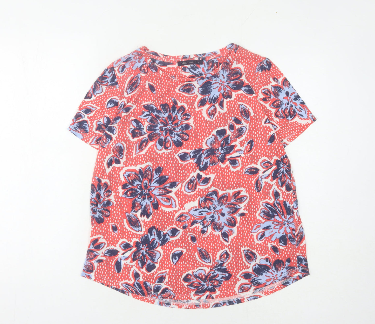 Marks & Spencer Women’s Floral T-Shirt - Size 14