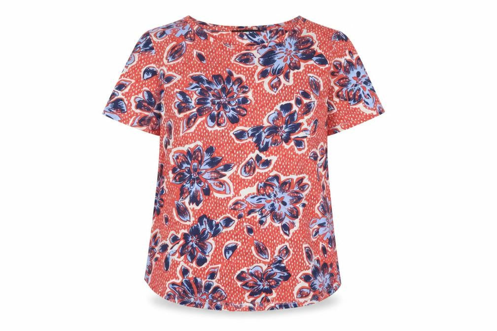 Marks & Spencer Women’s Floral T-Shirt - Size 14