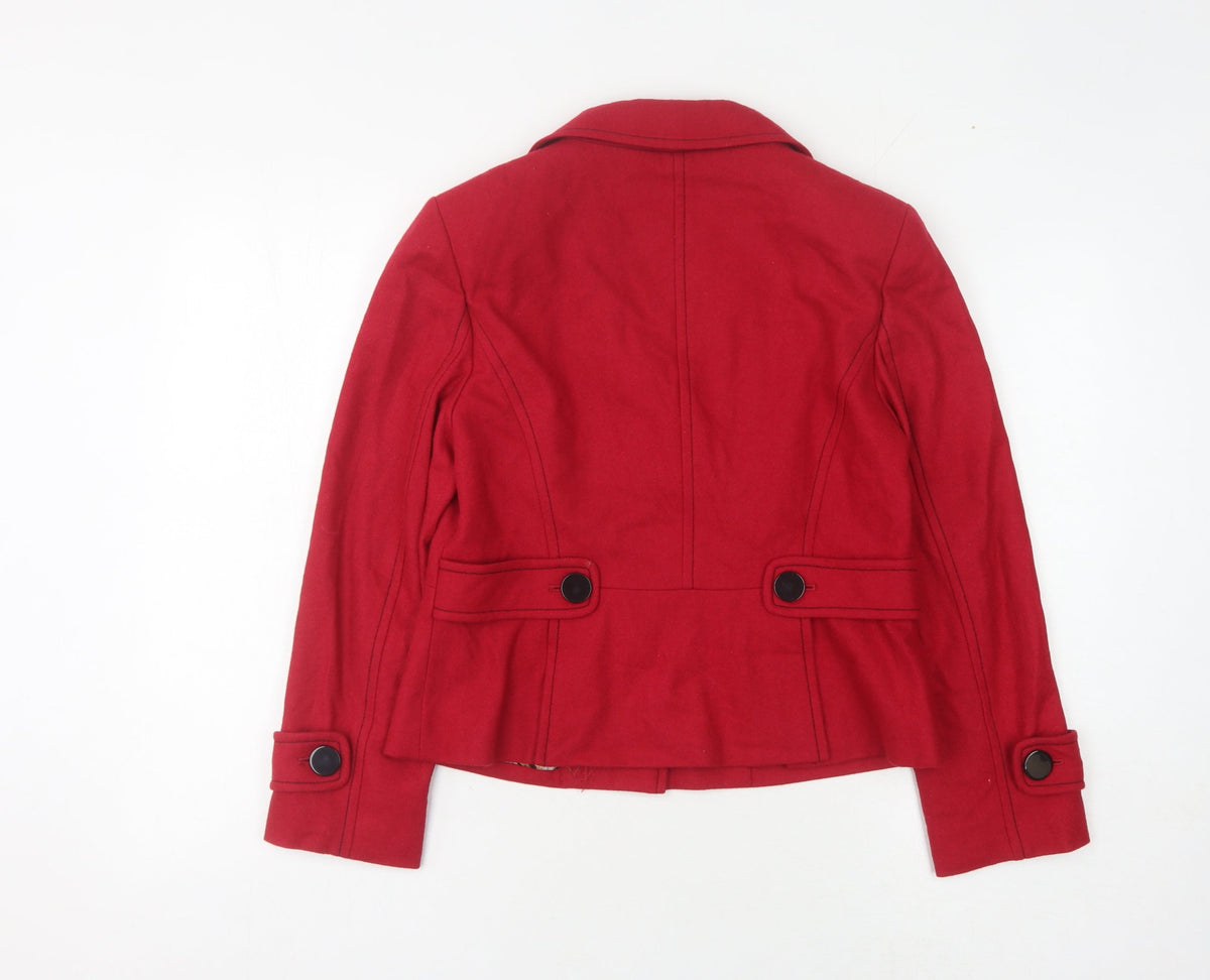 Country Casuals Petite Red Blazer for Women, Size 10, Classic Style