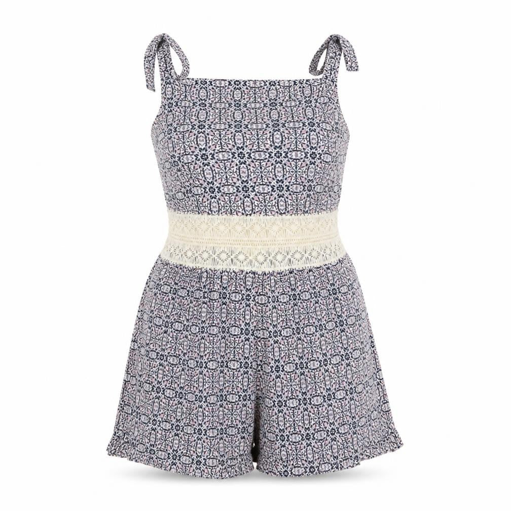 Miss Selfridge Women's Floral Playsuit Size 10 Petites