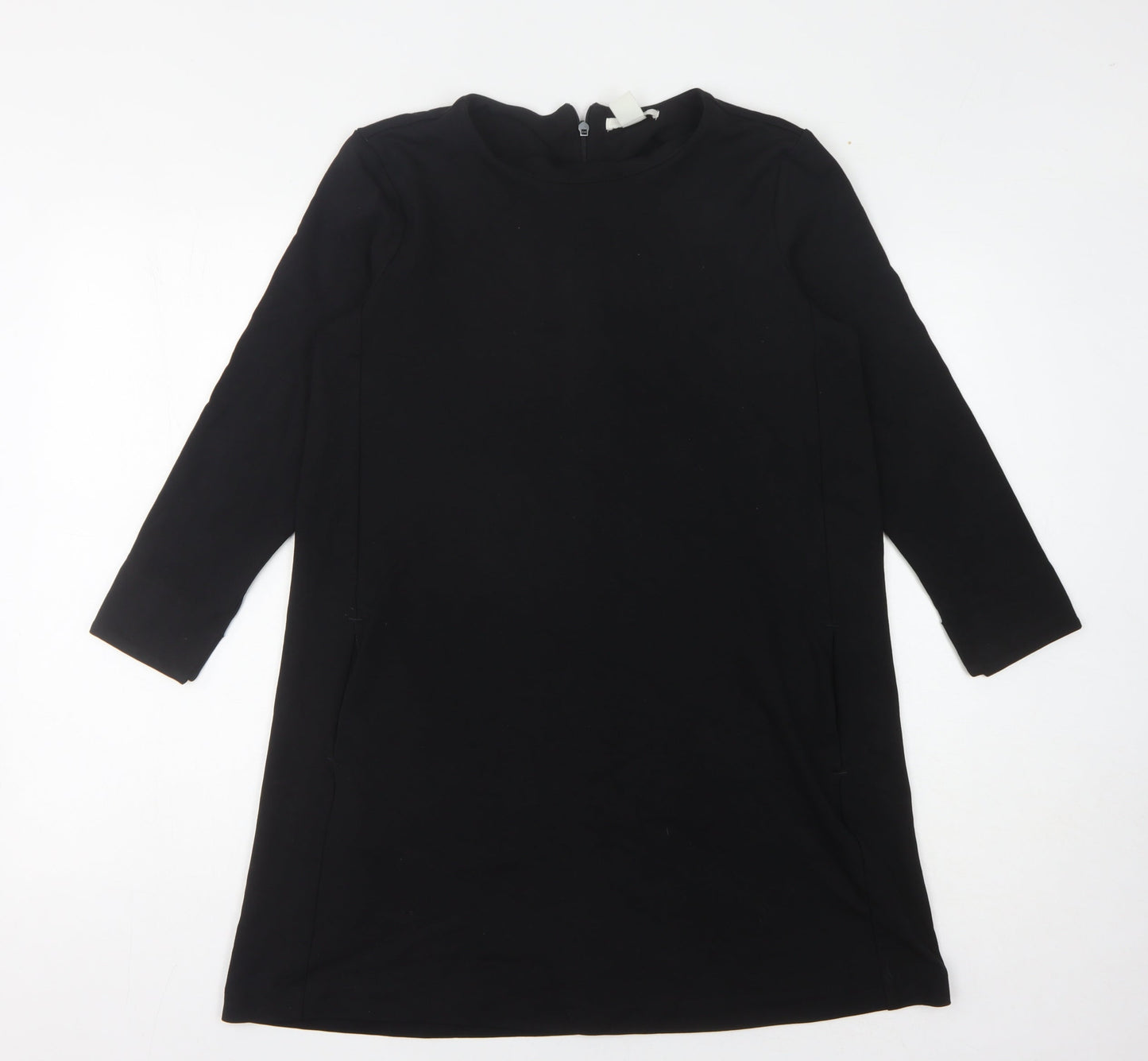 Basic Women's Black Shift Dress Size S