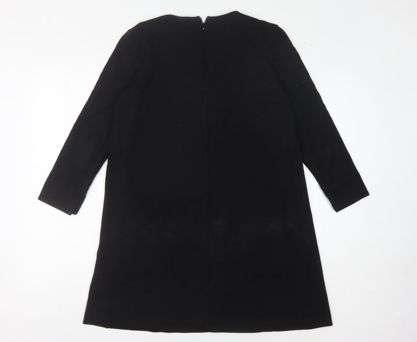Basic Women's Black Shift Dress Size S