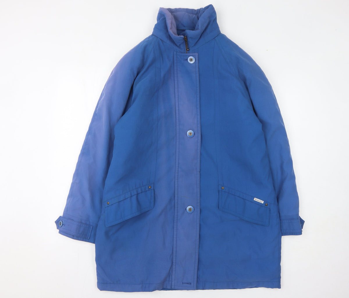 Dannimac Women's Blue Rain Coat M - Classic Waterproof