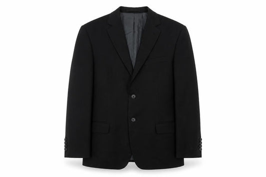 Marks & Spencer Men's Black Blazer - Medium, Regular Fit