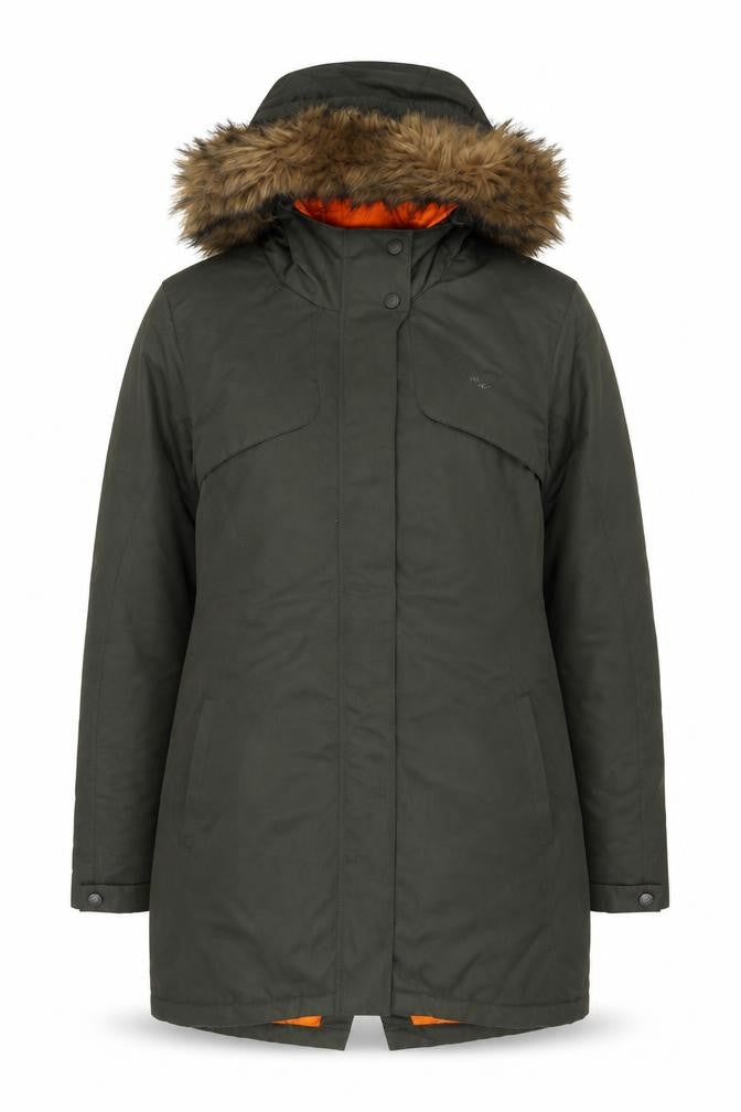 Mountain Warehouse Women's Green Parka Coat Size 8
