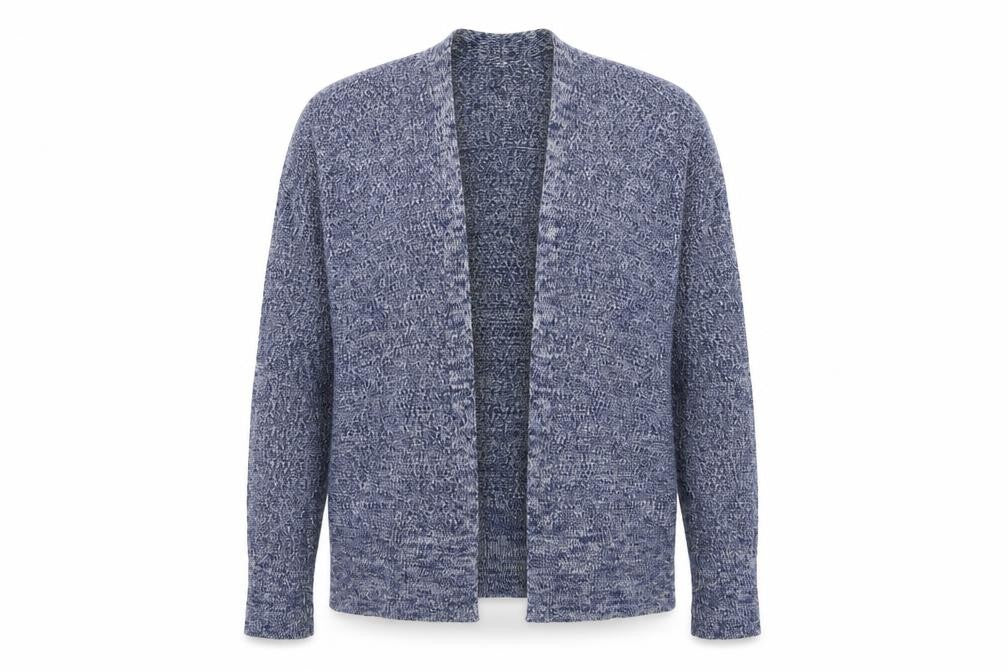 GAP Women's Blue Knit Open Front Cardigan - Size S