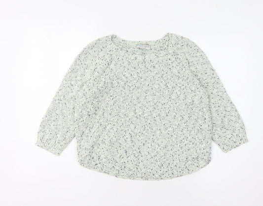 Marks and Spencer Women's Grey Pullover Jumper Size 8
