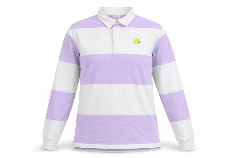 H&M Unisex Adults Multicoloured Stripe Polo S