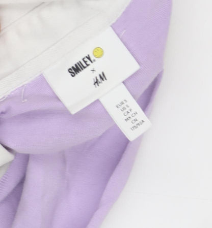 H&M Womens Multicoloured Stripe Polo S