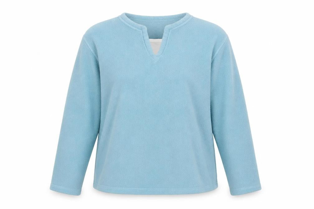 EWM Women's Blue XL Pullover Fleece Sweatshirt