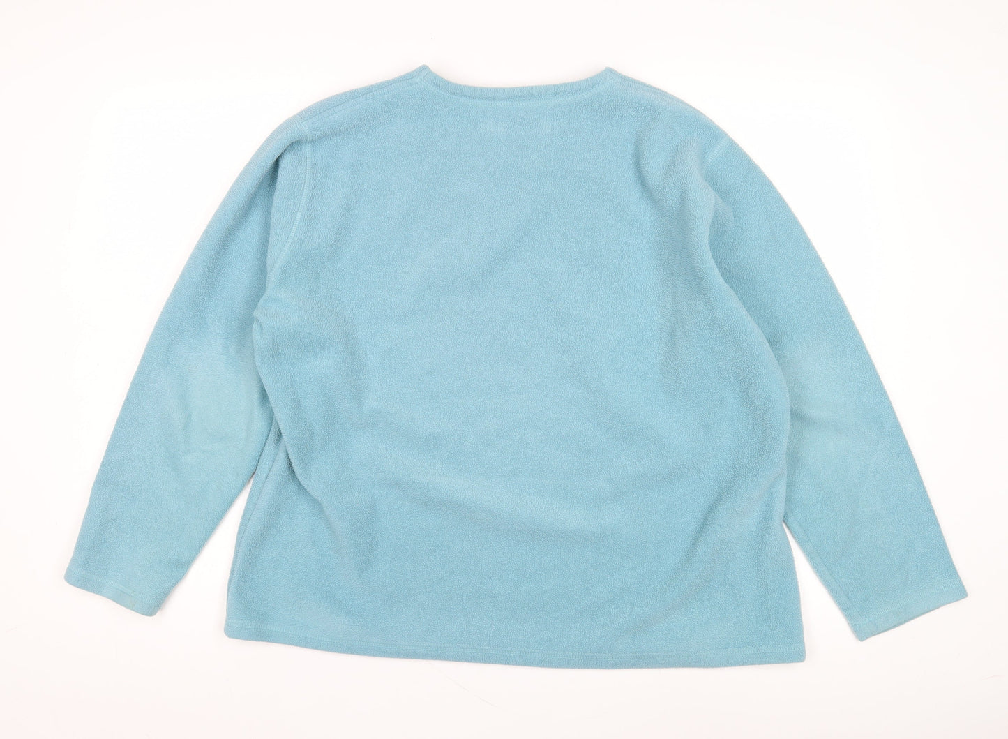 EWM Women's Blue XL Pullover Fleece Sweatshirt