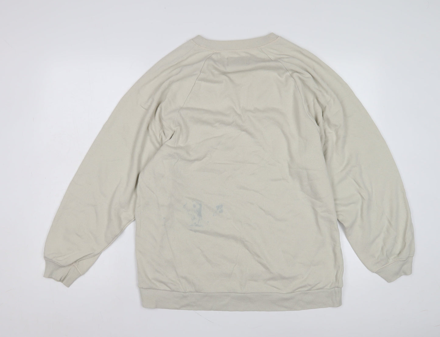 Gilly Hicks Women's Beige Sweatshirt Size S