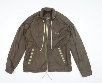 Additional front view of Peter Werth Men's Green Windbreaker Jacket M