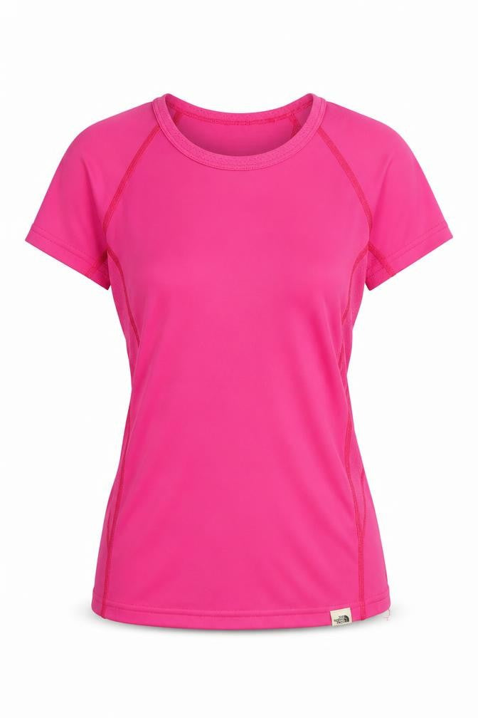 Women's Pink XS Athletic T-Shirt