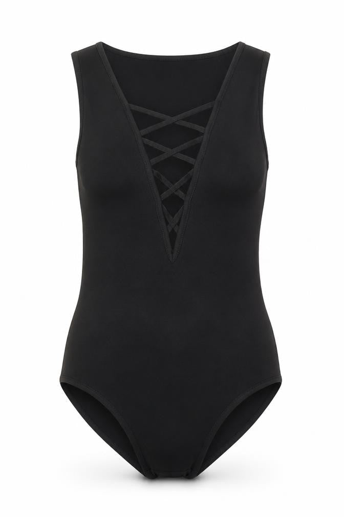 Topshop Women’s Black Bodysuit - Petite Size 8