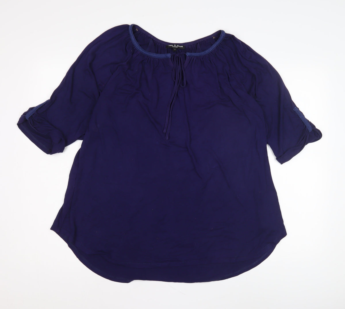 Cable & Gauge Women's Blue Tunic, Size S
