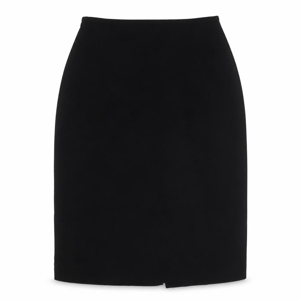 Kass Women's Black Midi Pencil Skirt - Size 14