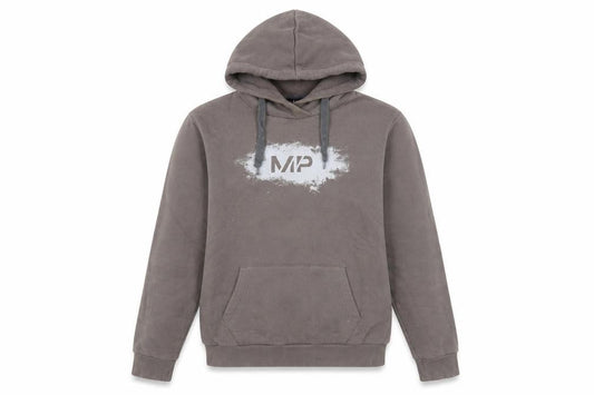 MP Unisex Adults Grey Pullover Hoodie XS