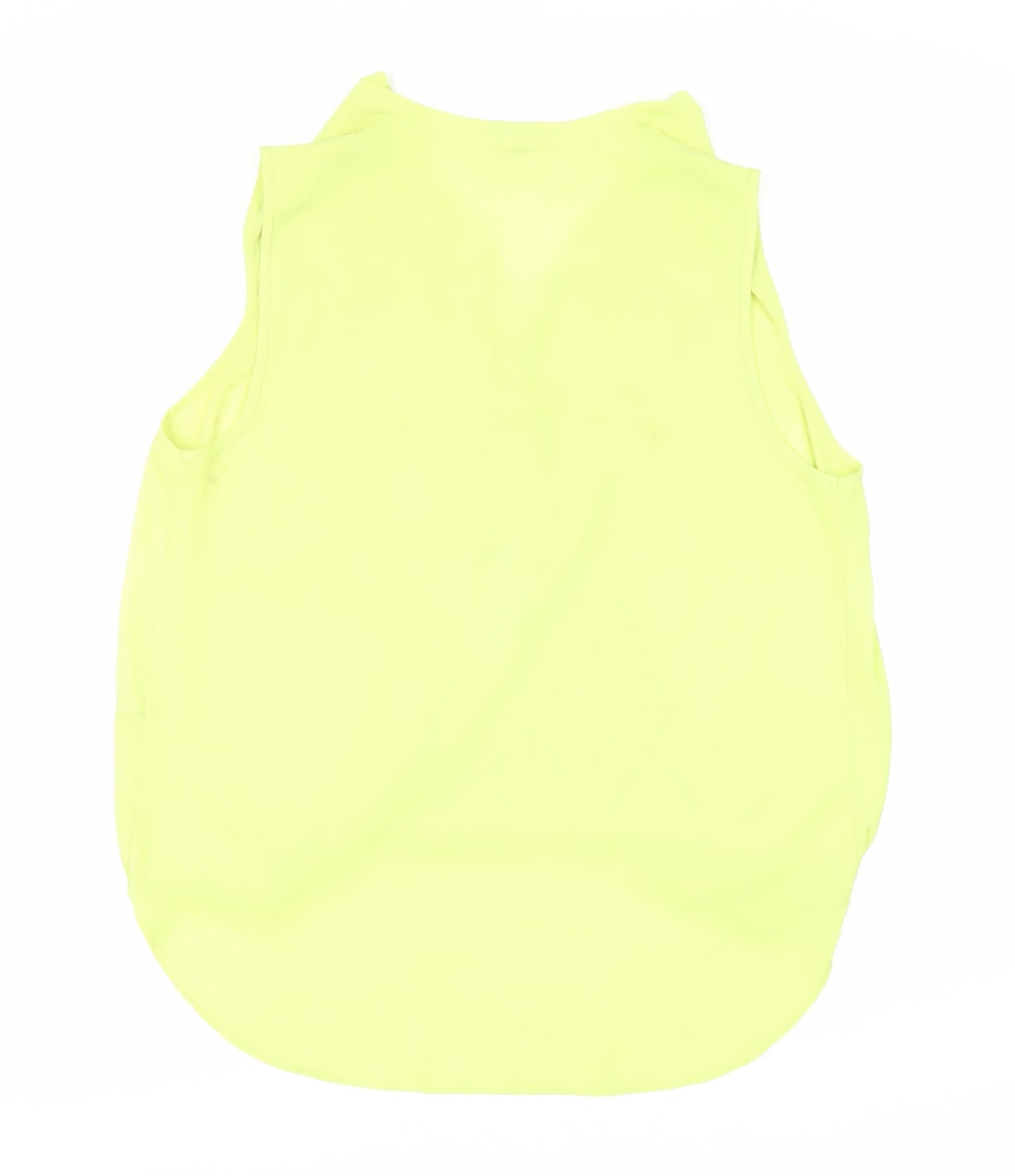 Red Herring Women's Yellow Wrap Blouse Size 14