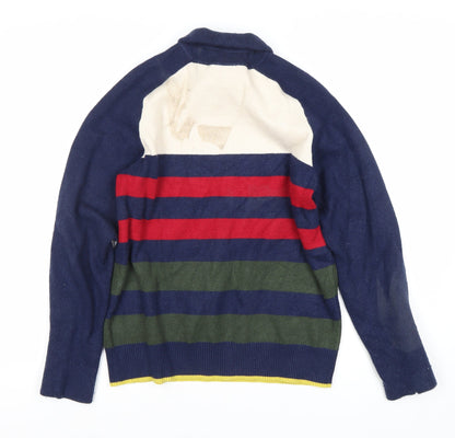 Next Women's Multicoloured Roll Neck Jumper Size 12