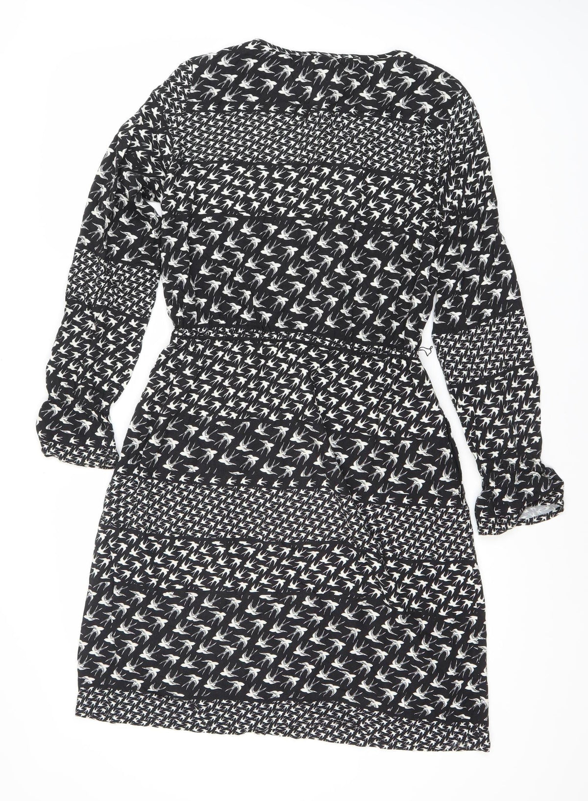 Sandwich Women's Black Animal Print Dress Size 6