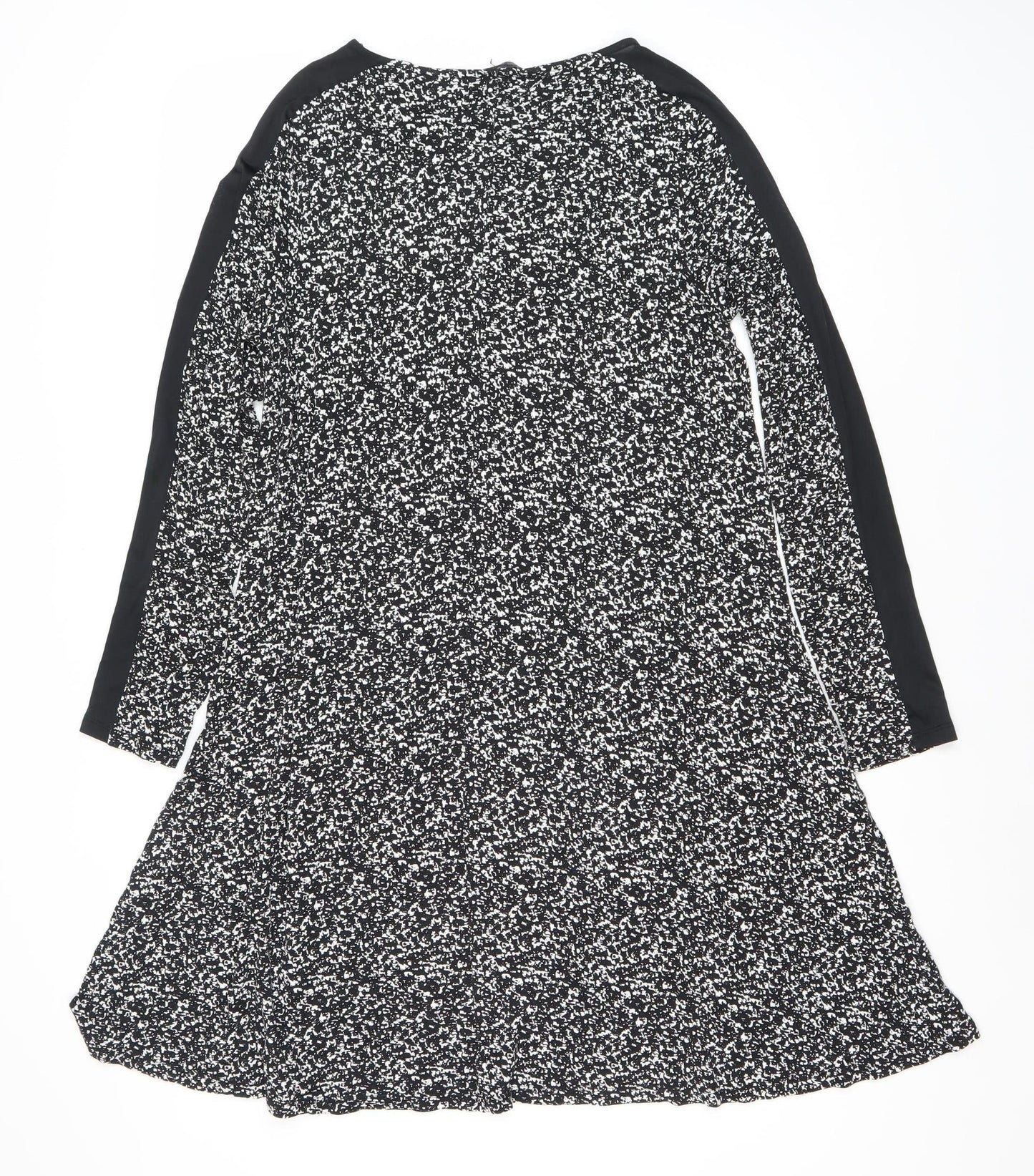 Marks and Spencer Women's Black Woven Dress, Size 14