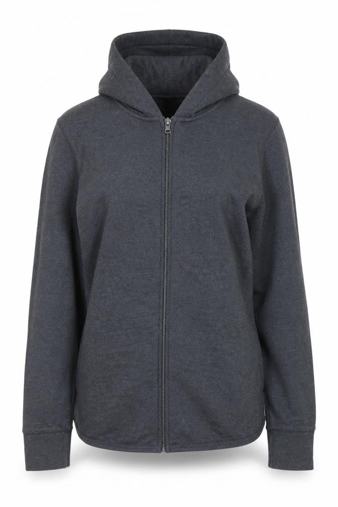 Gap Women's Grey Full Zip Hoodie Size S