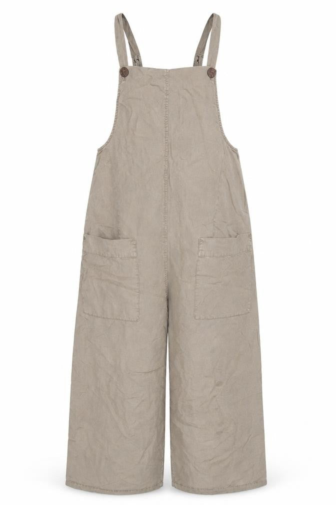 Pull & Bear Women's Brown Dungaree, Size 4, Casual Style