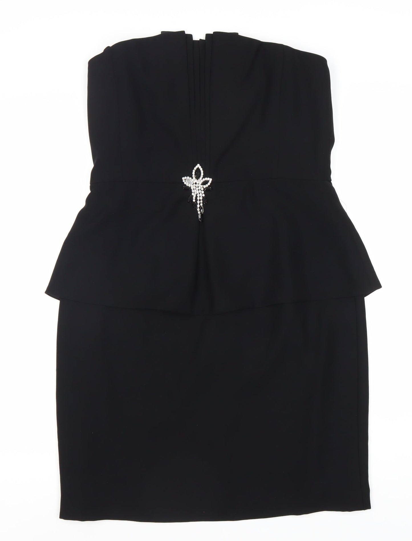Joseph Ribkoff Women's Black Strapless Pencil Dress