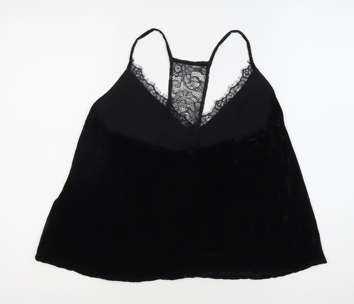 French Connection Black Lace Camisole Women XS